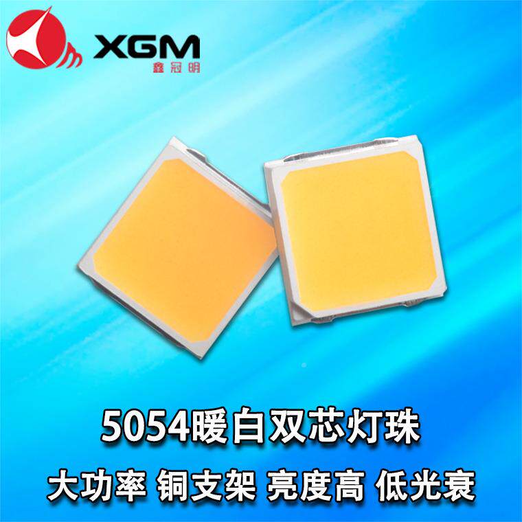 5明054率暖白白光灯珠0.5W灯大功高光效户外景观室内商业管照JLL