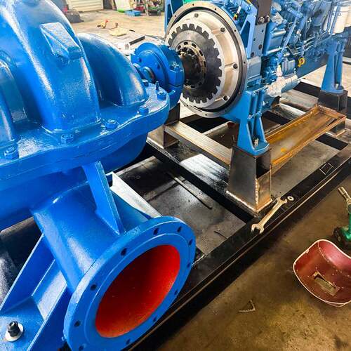 1200立方柴油机卧式双吸开泵单级离心泵大水型工灌375业抽海防中