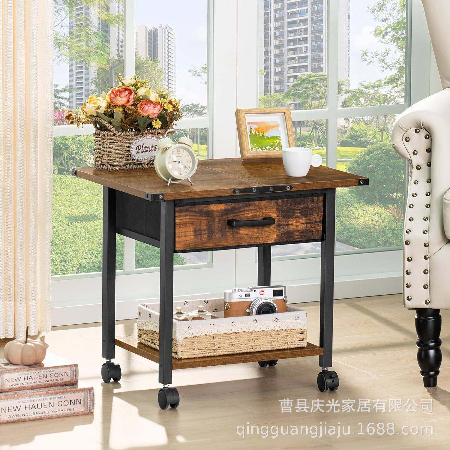 多功能公收柜家用卧室置床头柜办室11打印机置物柜抽屉式物纳架,收纳整理,书桌收纳置物架,淘宝优惠券,粉丝福利购,淘宝优惠卷