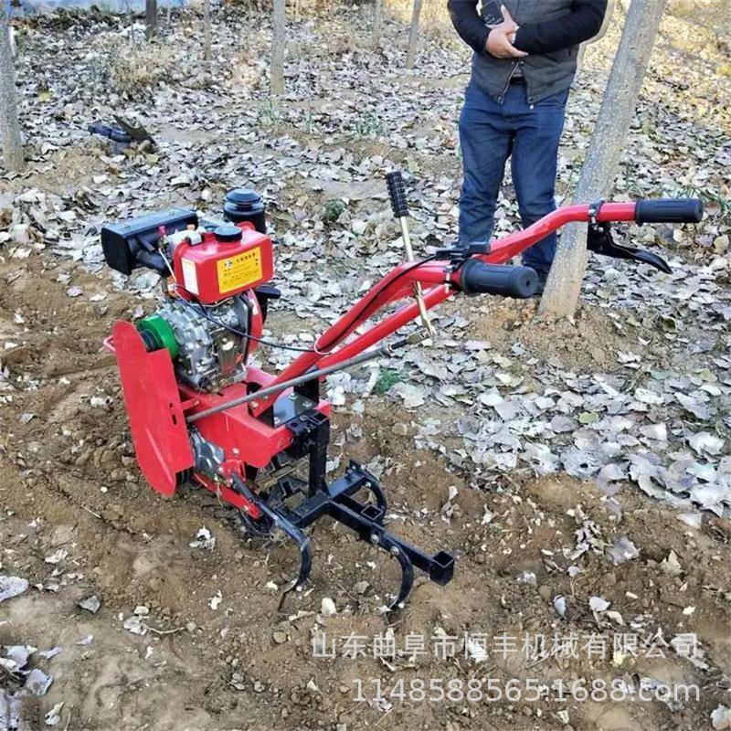 汽耕油开沟旋微耕机小型农用机械VVG家用大功机率地翻耕土锄草机