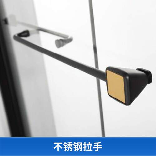 浴房一字型浴室干131湿澡分离隔断淋卫生间玻璃洗隔断整体沐间浴