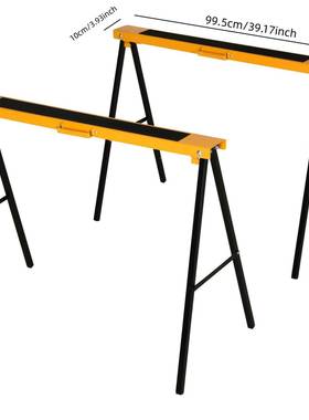 厂直锯销工2件装重家型53851马作台工具架可折叠带提手