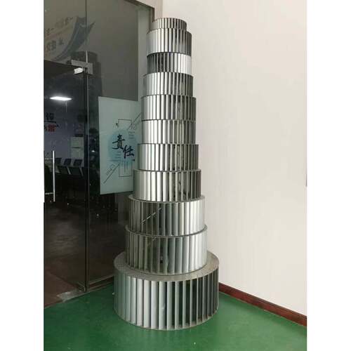 QCE厂家直销翼式低噪音离心式多通风风机叶轮FCD耐高温F离心烤箱