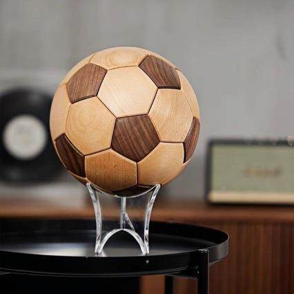 创意实手工柚木储钱罐木榫球卯足纪木质足球迷摆件足球摆件工艺品,家居饰品,木雕,淘宝优惠券,粉丝福利购,淘宝优惠卷