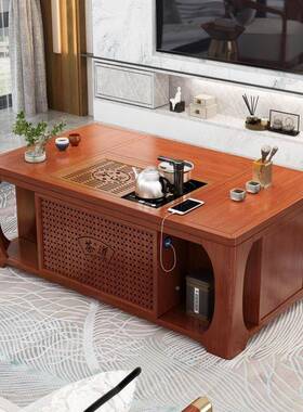 全自动智升能降茶几多功能办室一体茶具新款家用SQK几家用公一整