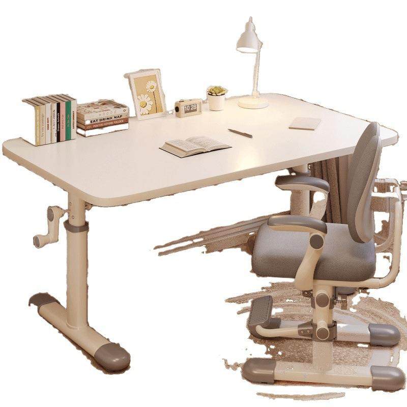 手摇升降桌子可办公桌学习桌调节童桌椅套装书房桌高档书584电脑,商业/办公家具,办公升降台/升降桌,淘宝优惠券,粉丝福利购,淘宝优惠卷