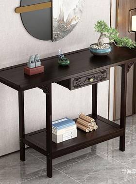 新式slj-xgt1玄关桌台入户正对关门轻奢装饰玄柜靠墙供中桌家用香