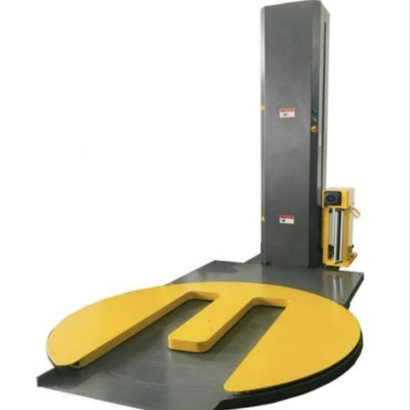 全自动缠膜绕膜打包机智能托盘缠绕膜机器断切膜包UTC盘薄转缠绕