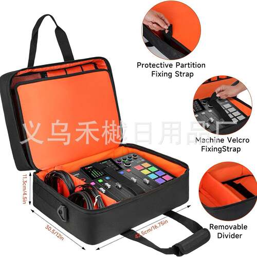音响收袋混音器纳保备护套JD混音器收纳袋播客电缆文件设收纳袋