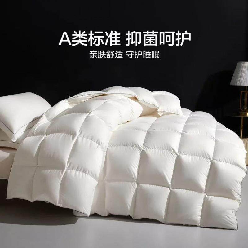 宗羽绒被95热白正鹅绒冬季儿加厚被芯厂家直供单人童被春秋被保暖