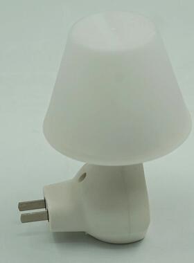 语音+遥控双制智292能小夜灯插电卧室睡眠新款语控遥控时钟小夜音