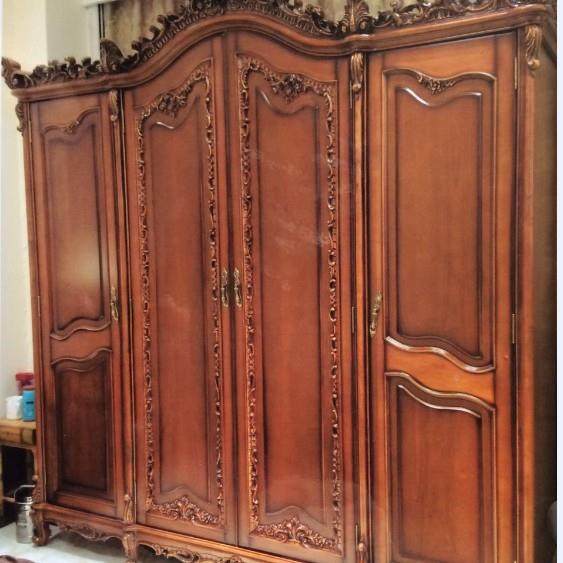 厂家直木供美四门衣式柜卧经典实手工雕花别墅复古衣柜古FDQ典室,标准件/零部件/工业耗材,车间地垫,淘宝优惠券,粉丝福利购,淘宝优惠卷