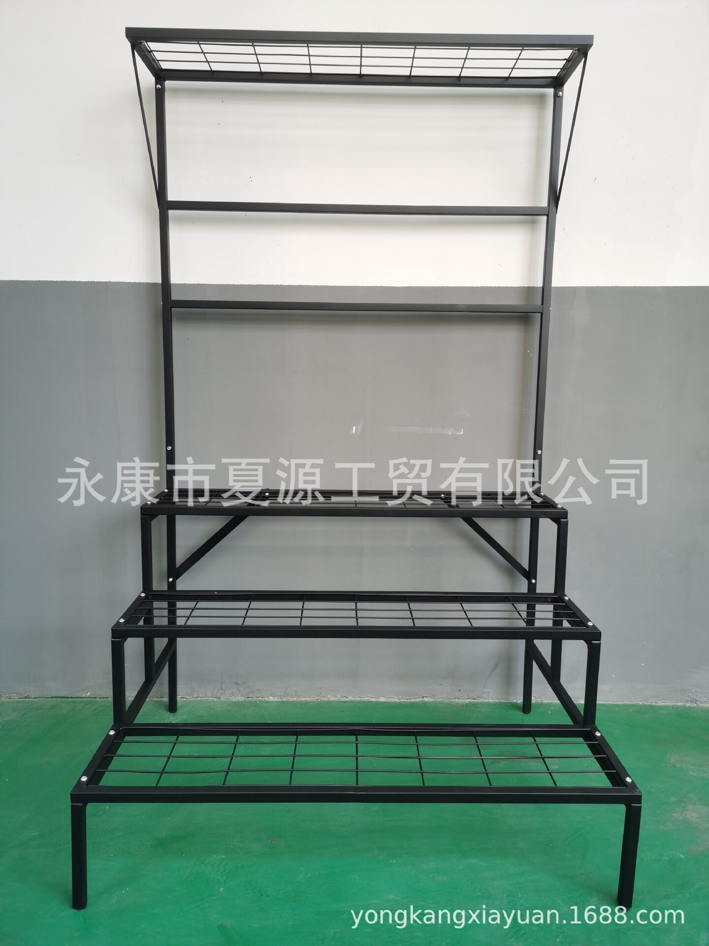 钢制多层室内户外花园阳台花架悬挂花架植物架置物架