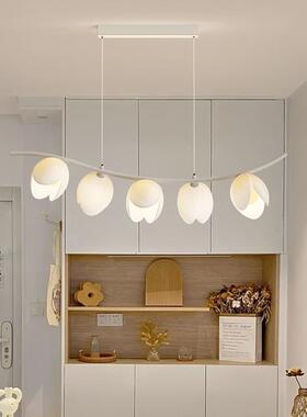 设计师奶15936油风桌约餐厅灯网红爆款简现长条意式极简餐吧台代