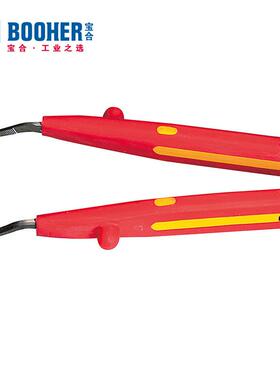 BNXZoher宝合动工具双色手绝弯缘尖横齿镊子159mmBH023115o5