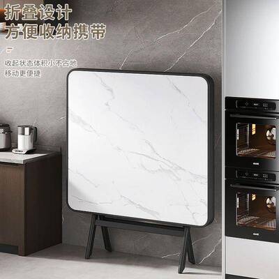 BXP可叠桌子餐桌小户型吃饭业圆桌出租作房宿舍便做携式折摆摊四