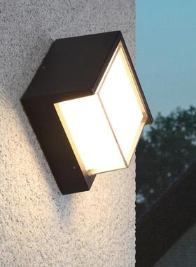 雯led灯户外壁过灯防水室外方形杰现代简壁约酒店KZR工程灯道阳台