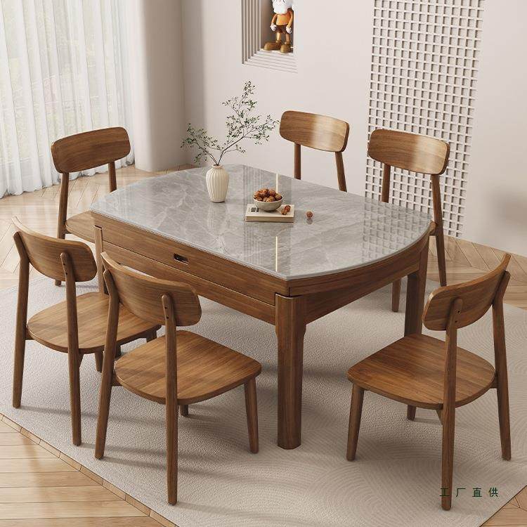 实吃木板餐桌椅组合家用小户型岩饭桌2025QPZ款伸缩电磁炉可新变,鲜花速递/花卉仿真/绿植园艺,割草机/草坪机,淘宝优惠券,粉丝福利购,淘宝优惠卷