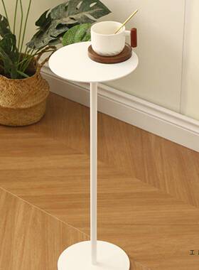 茶几圆桌子金属网厅红床头客沙发缝简用约小家用商迷MVX你简易小