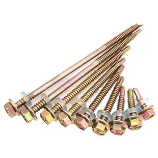 钢整DCF箱外六角钻尾螺螺丝燕尾丝加钉彩瓦钉钻铁自攻自钻螺丝钉