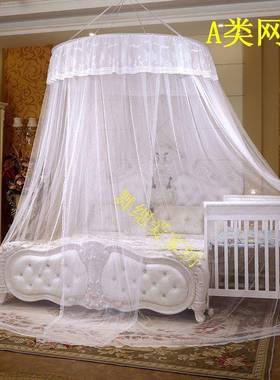 超大特大加大1PDW5米2..22.2.42.52.62.7米圆顶吊顶子母3床蚊帐