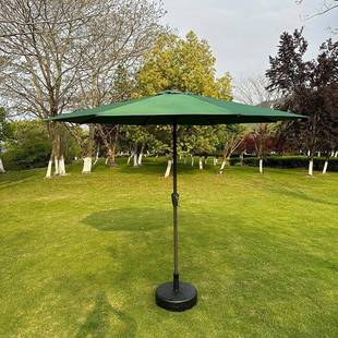 新款 户外YHN休闲露遮营阳伞网夜市摆摊伞室外红庭聚院餐中柱伞