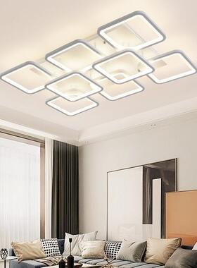 亚克力大吸顶灯led气42842客厅灯卧室餐厅房书源大货灯长方形卧室