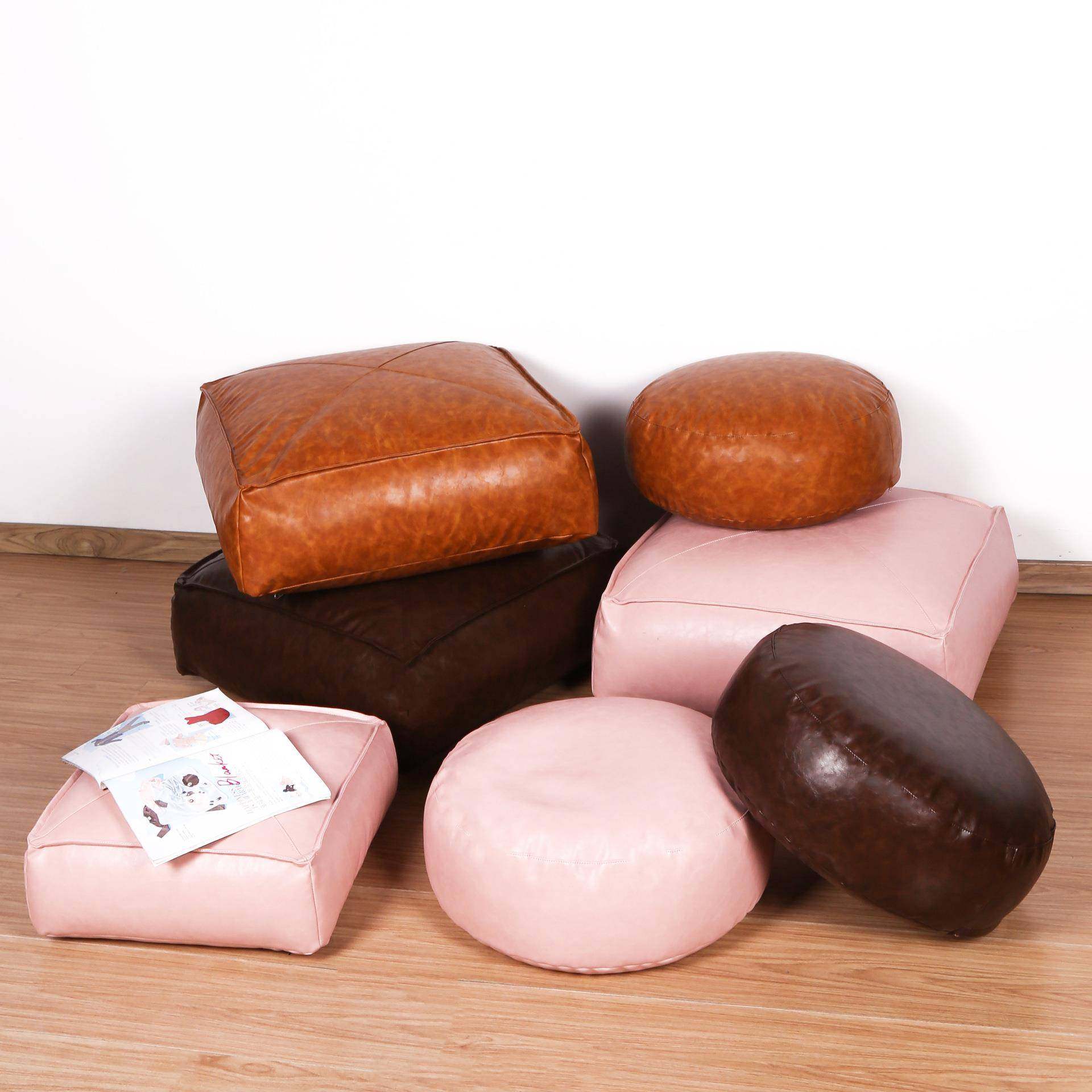 源厂QOI家日式懒沙发蒲团客圆厅飘窗垫子沙发垫脚凳人地上坐头垫