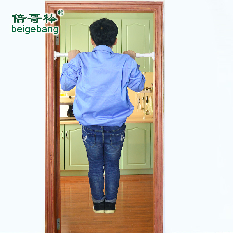 宿舍柜子可伸缩衣柜挂衣杆子免打孔阳台卫生间浴室撑杆晾衣杆加厚