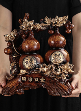 招财福禄葫芦摆件欧式家居客厅酒柜创意装饰品礼品样板房软装摆件