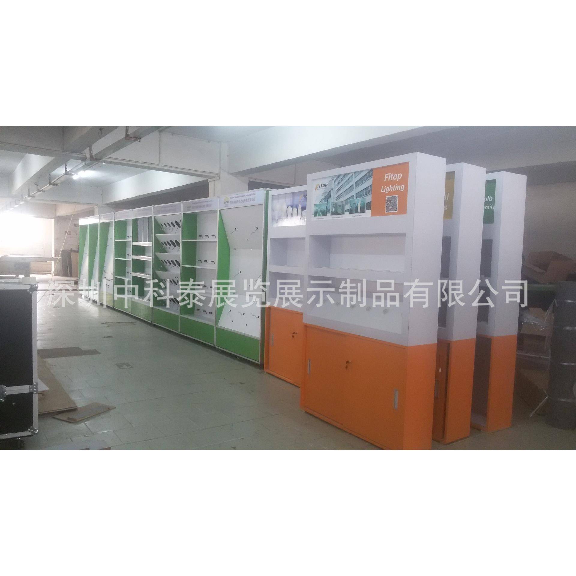 专业设计定 做LED灯具展示柜LED展示柜多功能照明产品展示柜