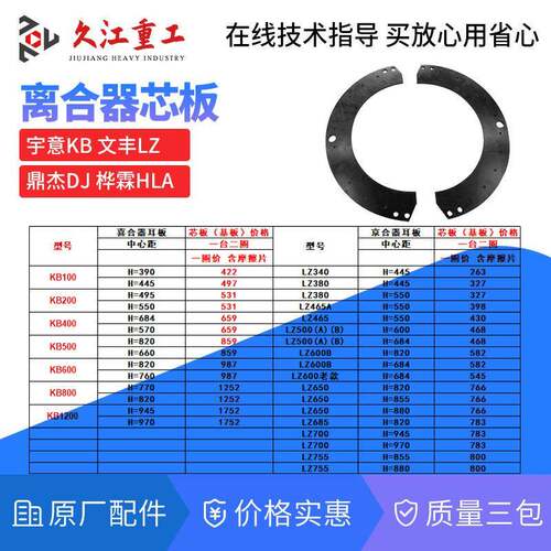 宇意OMPI离合器芯板摩擦片 扬力上海二锻 沃得金丰协易冲床配件