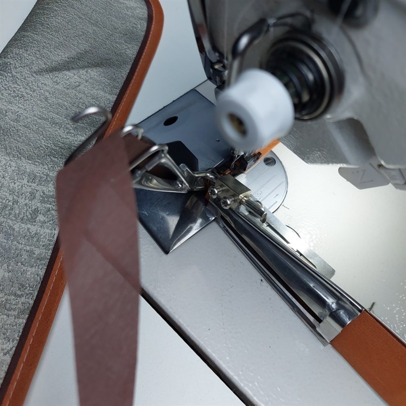 绑带双色包边夹牙拉筒平机同步机用成品窗帘绑带方便快捷工艺精美