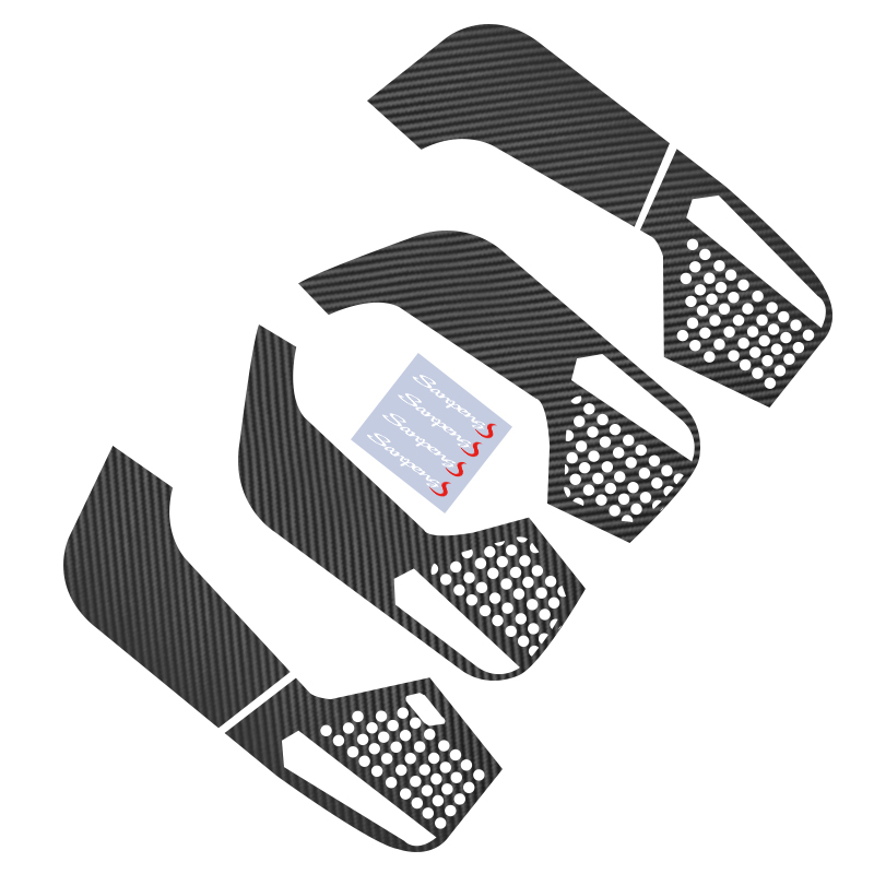 适用于13-21款大众桑塔纳车门防踢膜改装 装饰内饰装饰保护防踢贴