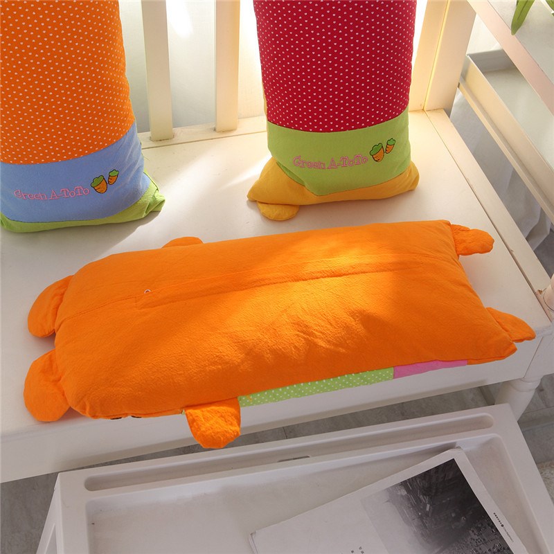 儿童枕头全荞麦壳枕芯0-3-6岁小孩纯棉枕套宝宝1防偏头虎头定型枕