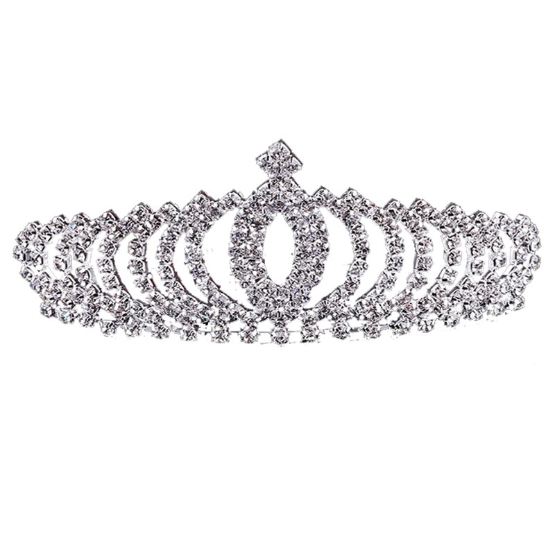 韩国儿童皇冠发箍公主可爱水钻女童发饰宝宝王冠发卡索菲亚头饰