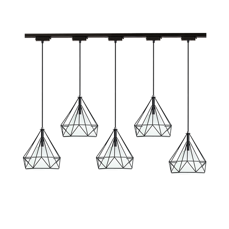 服装店橱窗吊灯个性轨道灯背景墙女装婚纱店创意童装店铺网红射灯