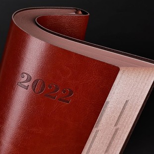 效率手册2022年日程本日志本商务日期手帐本时间管理本日历记事本