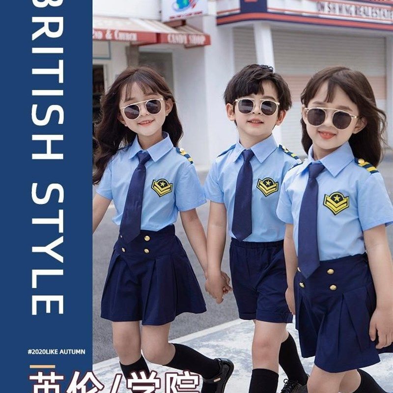 幼儿园园服夏男女儿童空海军风制服班服套装小学生毕业照舞台表演,童装/婴儿装/亲子装,儿童演出服,淘宝优惠券,粉丝福利购,淘宝优惠卷