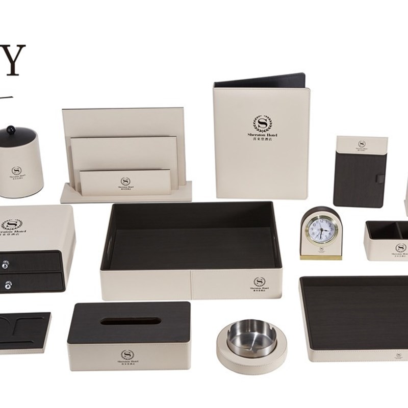 酒店高档磁性小便签夹本买单收银结账夹A4会议垫便签本留言册夹板