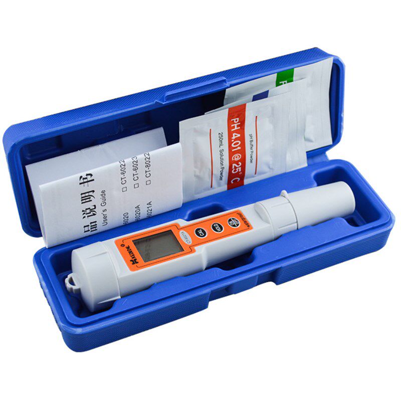 数显CT-6021A笔式ph计便携式ph值测试PH酸碱度检测温补高精度0.1