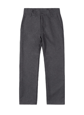 英伦正装学院中小学生深灰西服长裤 男女童休闲校园西装校服西裤