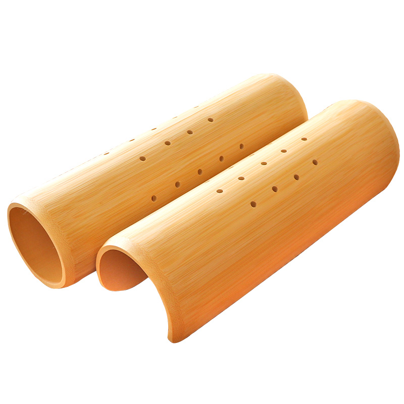 颈椎枕竹子圆夏季硬枕头颈椎专用牵引护颈椎助睡眠糖果凉枕男夏天