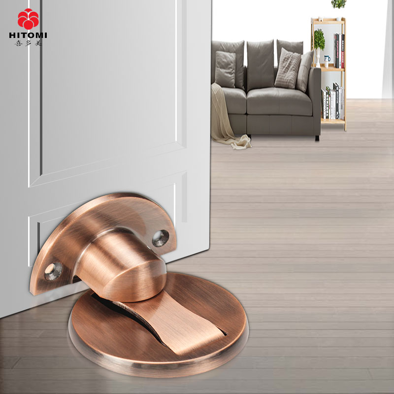 门吸地吸隐形强磁防撞家用磁吸静音地砖免钉304不锈钢门碰免打孔