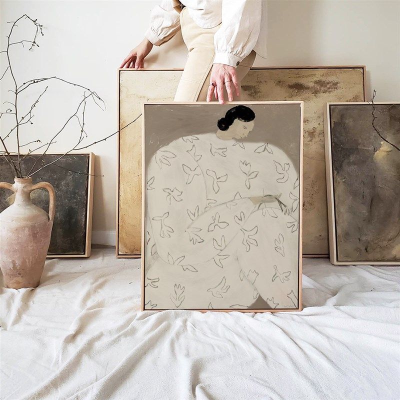 客厅装饰画沙发背景墙壁画诧寂风艺术大幅挂画,家居饰品,现代装饰画,淘宝优惠券,粉丝福利购,淘宝优惠卷