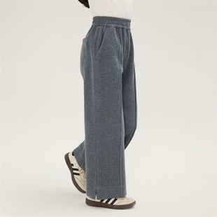 子洋气长裤 女童裤 2024春秋季 新款 沫沫家童装 儿童休闲阔腿裤 春秋装