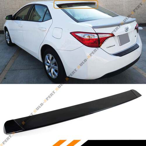 14-19corolla Rear Window Roof Spoiler Wing Vent Visor后窗挡