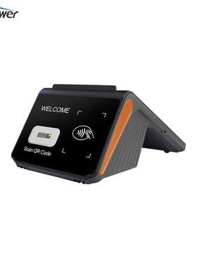 捷宝4G安卓手持pos终端小票标签双打印收银机点餐扫码支付可出口