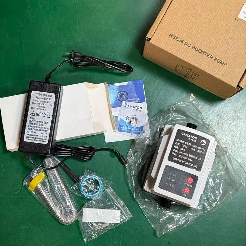 36V直流增压泵120瓦扬程30米全自动增压水泵家用洗澡热水器04186