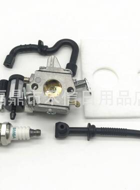 园林机械化油器适用018 ms180 c1q-s57a电锯化油器组合带配件